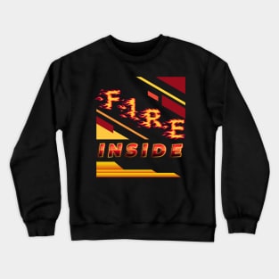 FIRE INSIDE DESIGN Crewneck Sweatshirt